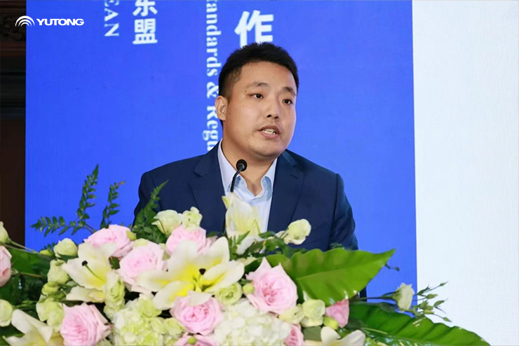 Yutong participa na conferência de comunicação e cooperação sobre normas e regulamentos dos automóveis China-ASEAN (Associação de Nações do Sudeste Asiático) e apresenta as normas chinesas para autocarros