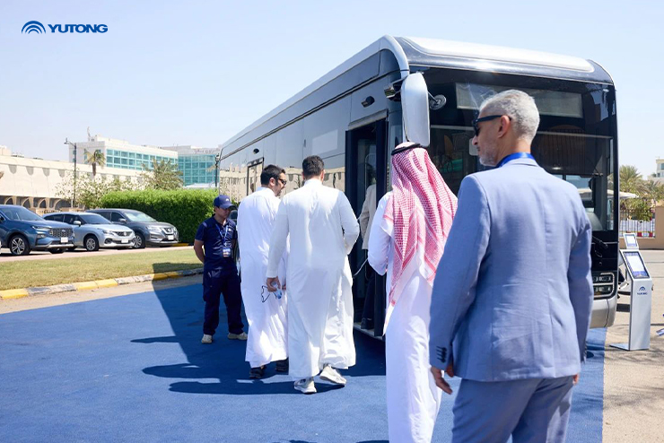 Yutong YEA estreia-se em Jeddah, na Arábia Saudita, contribuindo para a Visão Verde 2030 da Arábia Saudita