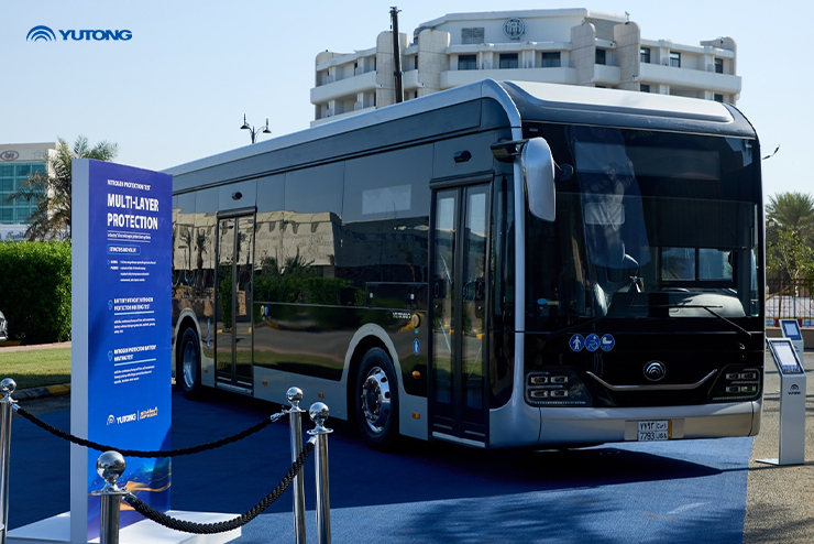 Yutong YEA estreia-se em Jeddah, na Arábia Saudita, contribuindo para a Visão Verde 2030 da Arábia Saudita