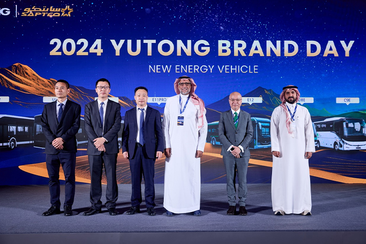 Yutong YEA estreia-se em Jeddah, na Arábia Saudita, contribuindo para a Visão Verde 2030 da Arábia Saudita
