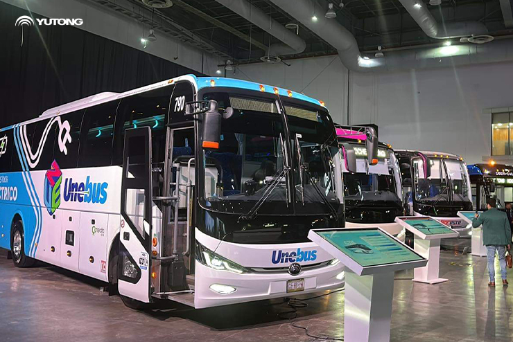 A Noite do México da Yutong termina na perfeição, contribuindo para a transformação do transporte público verde