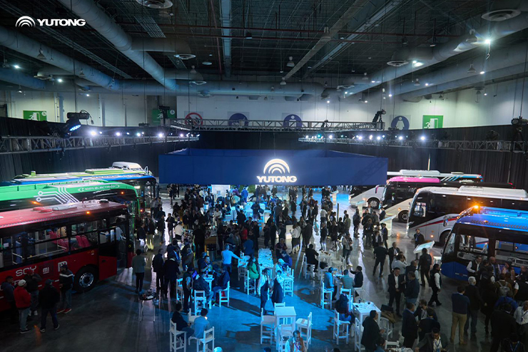 A Noite do México da Yutong termina na perfeição, contribuindo para a transformação do transporte público verde