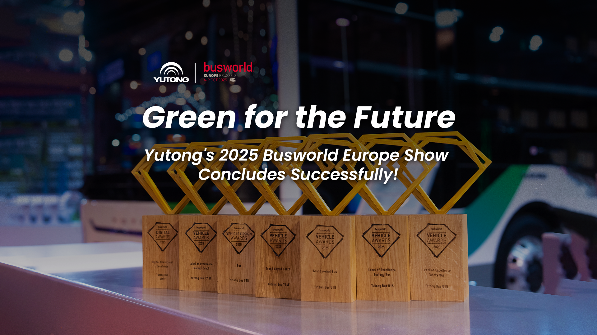 Verde para o Futuro | Yutong em Busworld 2025