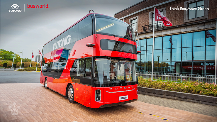 Yutong lança tecnologia EV Long-Life na Busworld Europe 2025 e conquista sete grandes prêmios