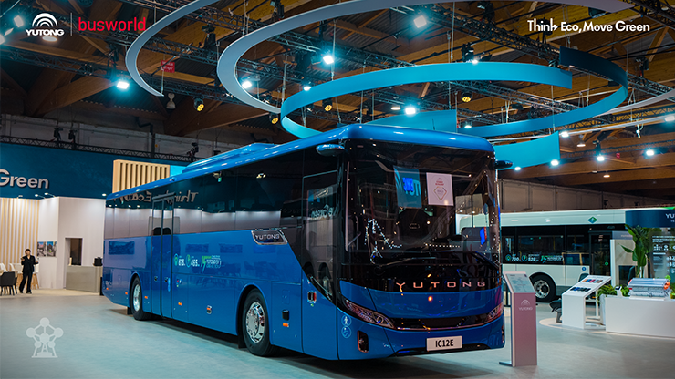 Yutong lança tecnologia EV Long-Life na Busworld Europe 2025 e conquista sete grandes prêmios
