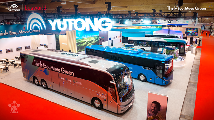 Yutong lança tecnologia EV Long-Life na Busworld Europe 2025 e conquista sete grandes prêmios
