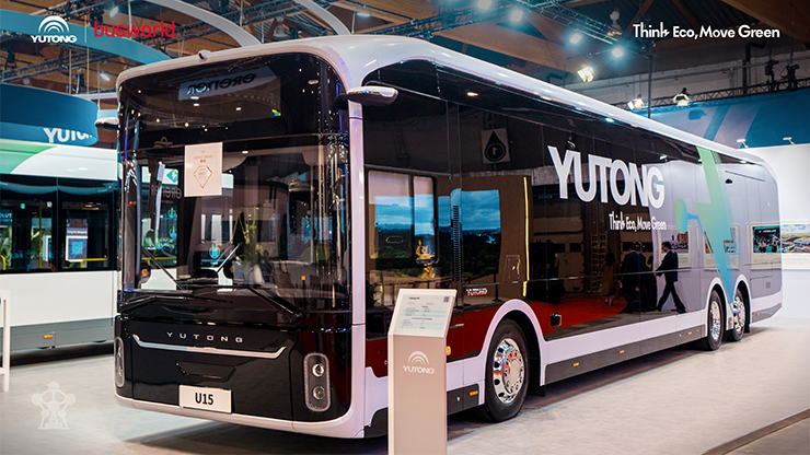 Yutong lança tecnologia EV Long-Life na Busworld Europe 2025 e conquista sete grandes prêmios