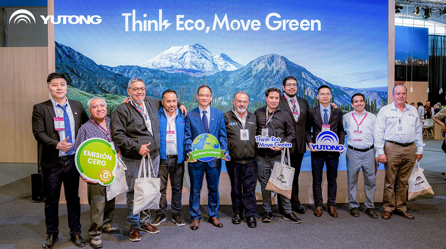 Yutong apresenta portfólio abrangente de rodovias na EXPO FORO 2026, promovendo a mobilidade sustentável no México