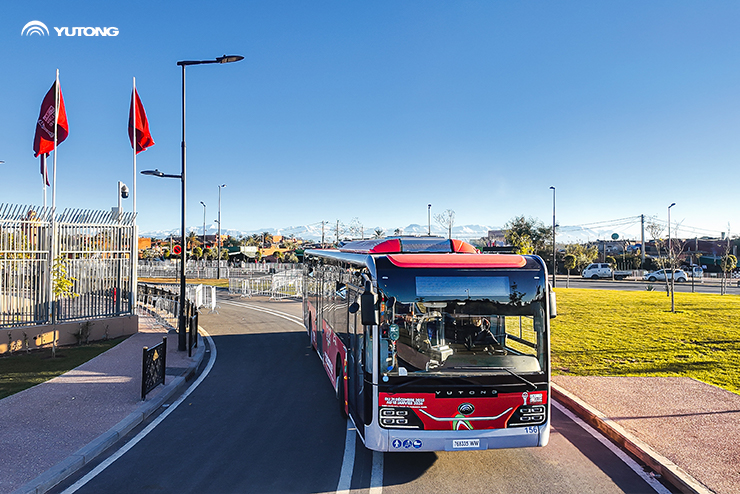 723 autocarros Yutong asseguraram com elevados padrões os serviços de apoio à competição internacional de futebol africano!