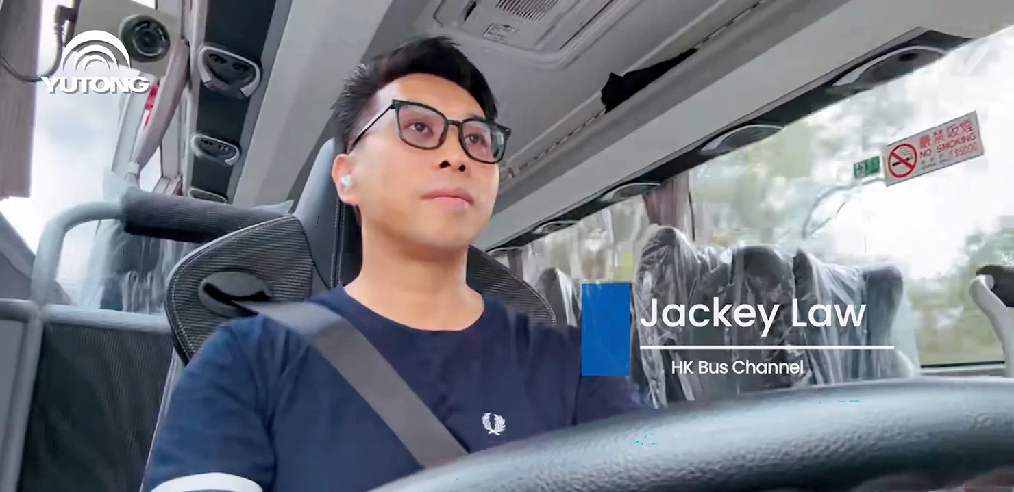 261 km com Apenas 47% de Bateria! O Desafio de Longa Autonomia do C12E da Yutong em Hong Kong É Um Sucesso, Acelerando a Eletrificação dos Autocarros Transfronteiriços